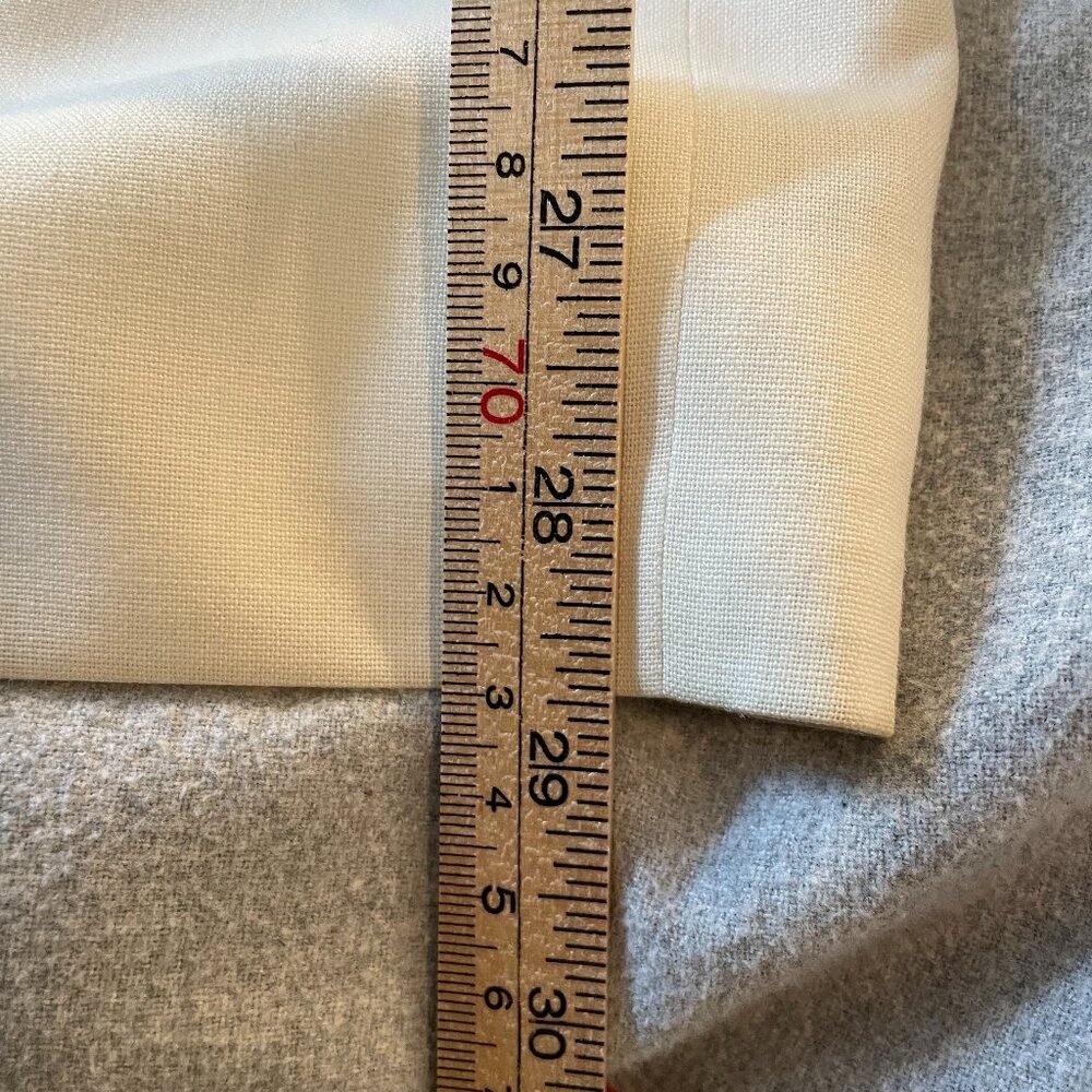 Men's light weight white summer suit jacket - Picture 5 of 12